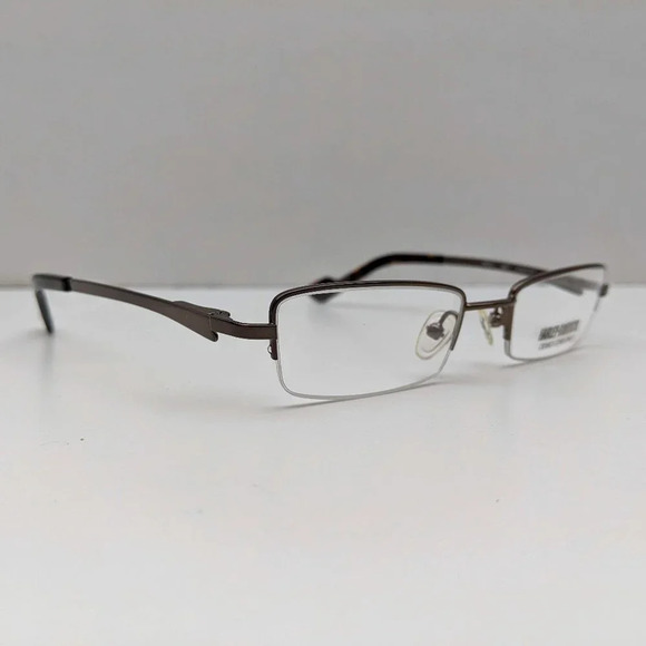 🕶️NEW! Harley-Davidson HD433 BRN Eyeglasses 47/18 130 /KAA207🕶️ - Picture 1 of 6